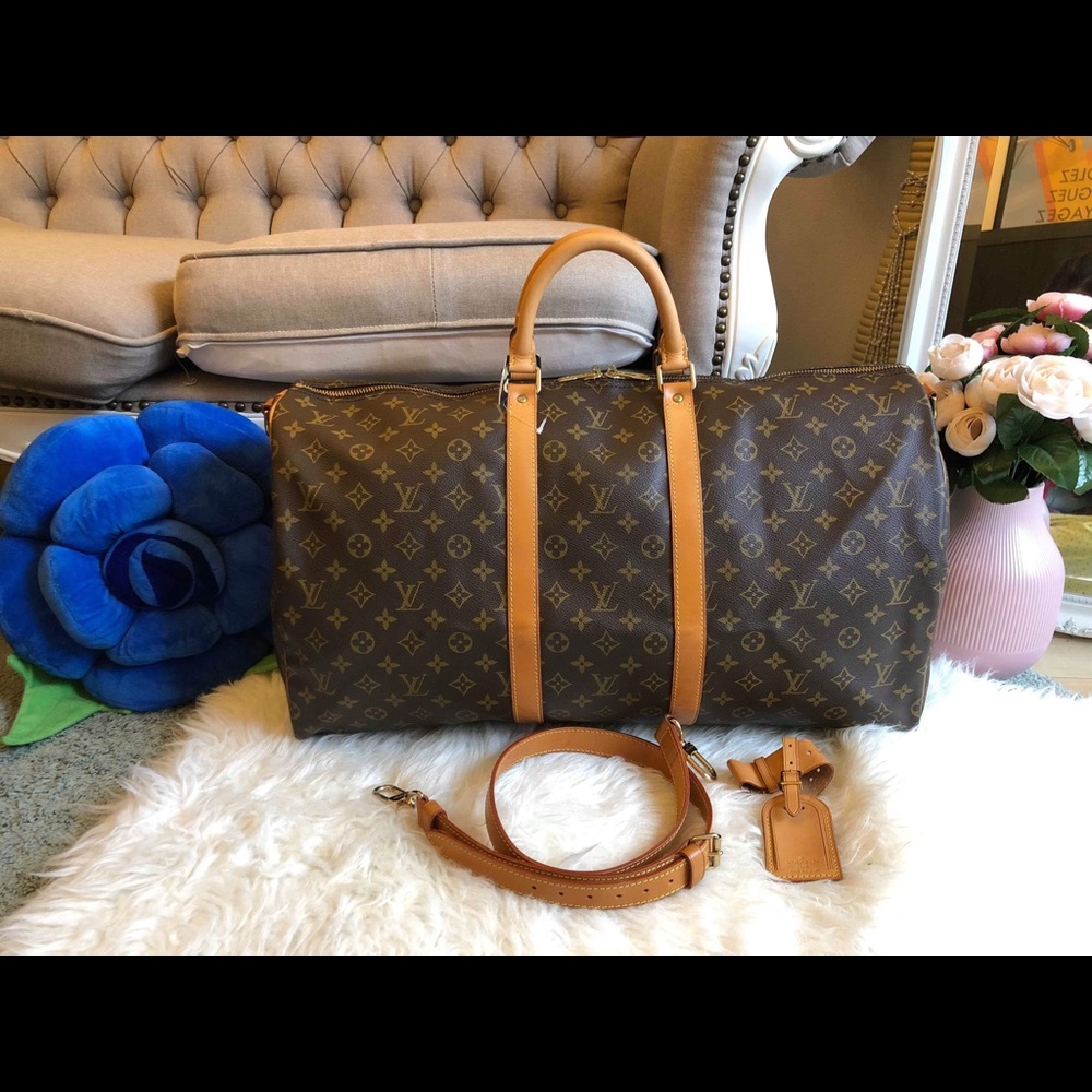 Authentic Louis Vuitton Keepall 55 Bandouliere!!!